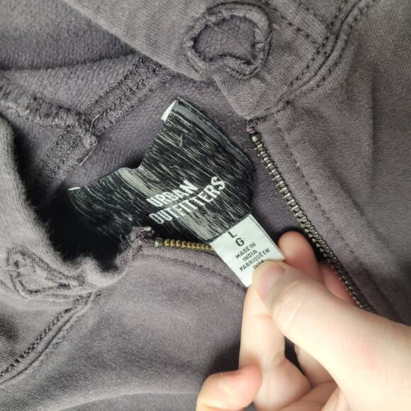 Urban Outfitters UO Hugh inner peace oversized hoodie sweatshirt 100% cotton - Picture 7 of 10